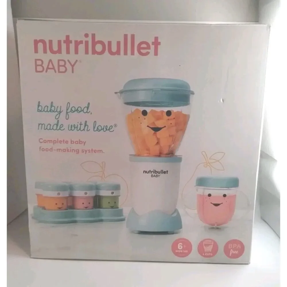 Nutribullet Baby Bullet Complete Blender Food Making System Kit NBY50100P